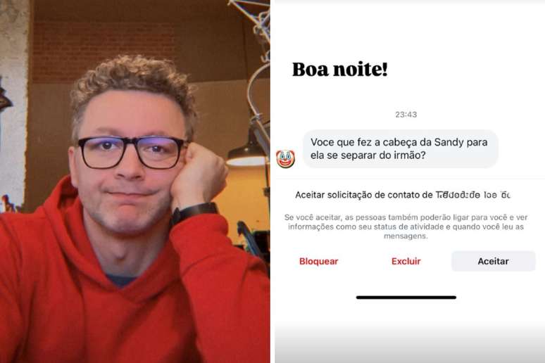 Lucas Lima reacts to the unusual question of the fans: “You who separated Junior’s Sandy?”
