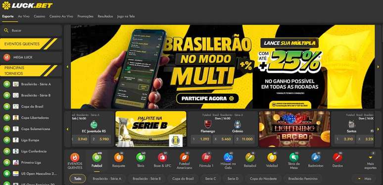 Casa conta com recursos exclusivos para os apostadores