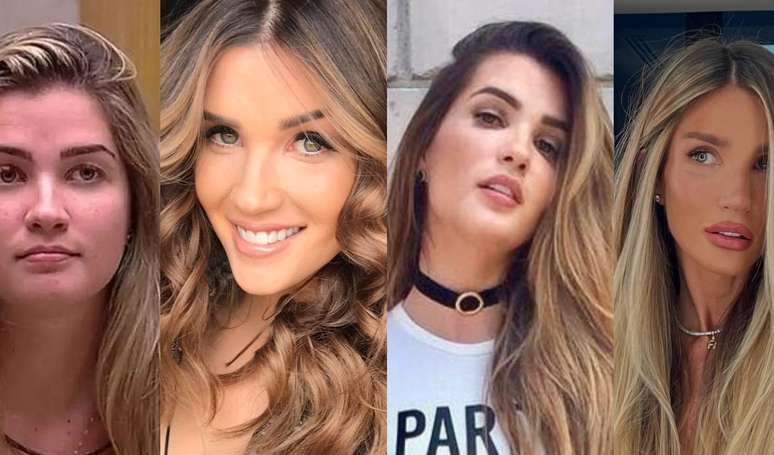 Before and after Aline Gotschalg: 10 years after the BBB, famous 10 kg, made procedures on the face and is unrecognizable. See 30 photos!