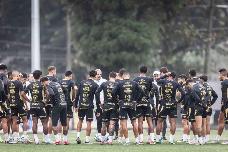 Santos se prepara para o duelo contra o Fluminense &ndash;