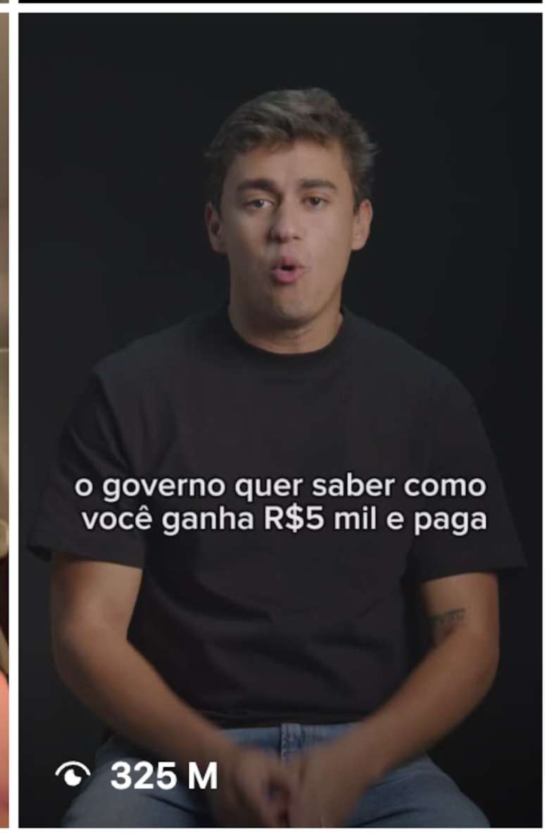O v&iacute;deo de Nikolas somou 325 milh&otilde;es de visualiza&ccedil;&otilde;es at&eacute; 24 de janeiro.