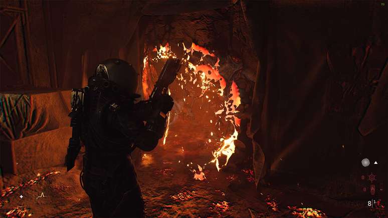 &Eacute; poss&iacute;vel queimar a biomassa dos ninhos dos monstros para abrir novas passagens