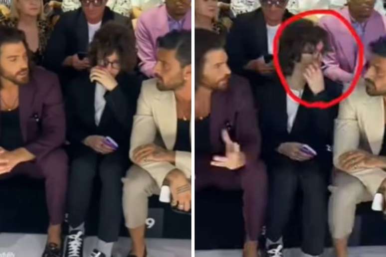 Michele, Lucas, Can em um desfile