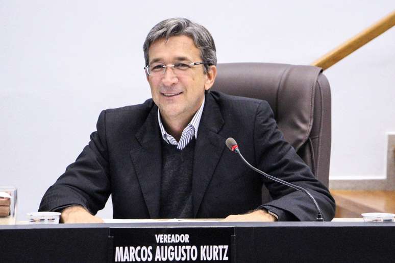 Marcos Kurtz (Podemos), presidente da Câmara de Balneário Camboriú, ganhou o apelido de “Xandão de BC”