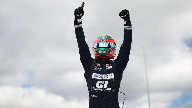 Salvador Alba em sua primeira vitória, em Milwaukee