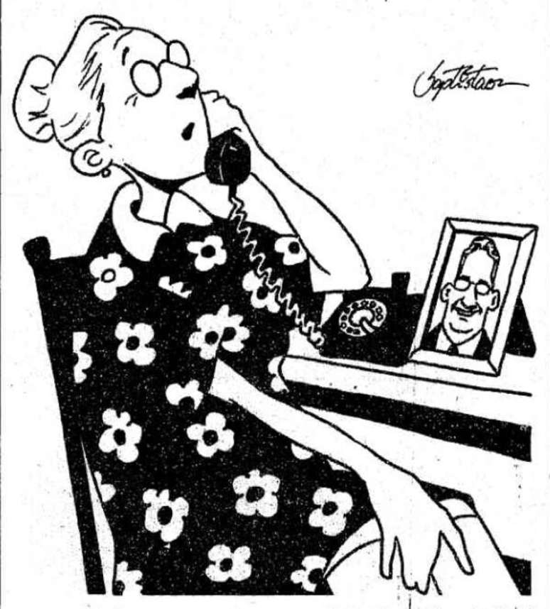 A 'Velhinha de Taubaté', personagem clássica de Luis Fernando Verissmo