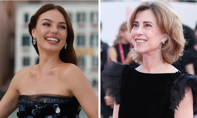 Fernanda Torres and Isis Valverde use the same brand in Venice
