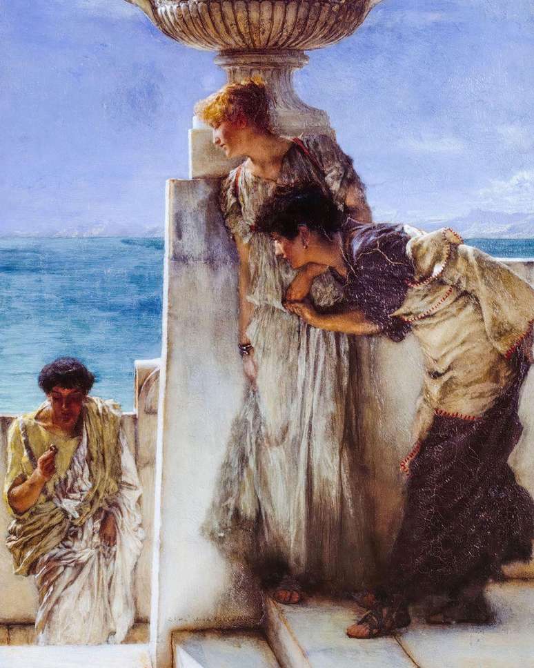 Uma Conclus&atilde;o Predestinada, de Lawrence Alma-Tadema (1885)