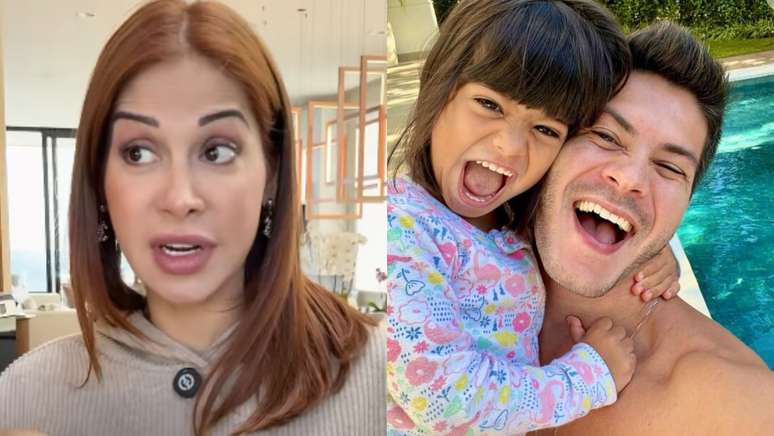 Maíra Cardi cutuca Arthur Aguiar