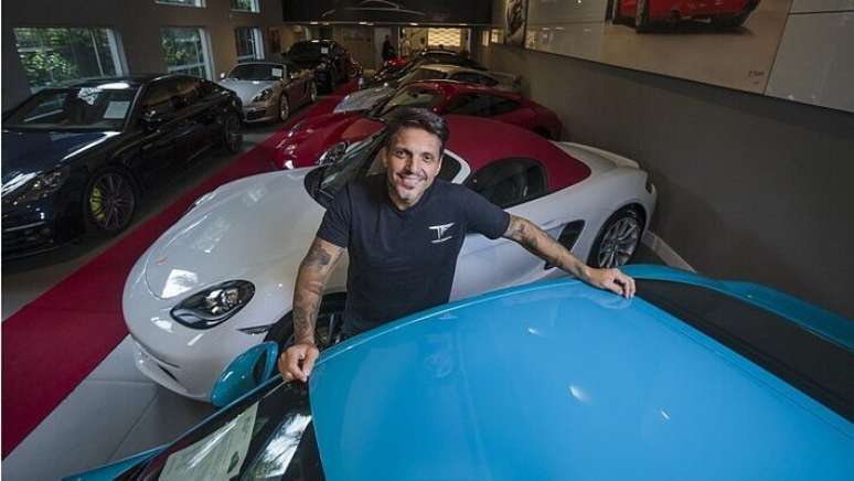 Tarso Marques teve sua primeira experiência em uma corrida de Fórmula 1 em 1996