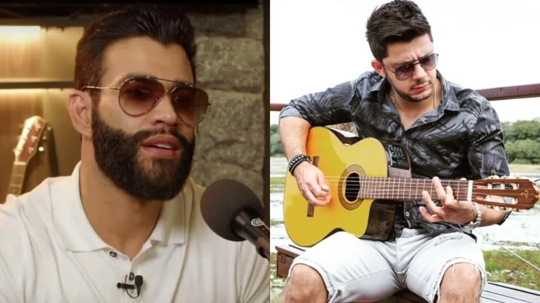 Gusttavo Lima revela que brigou com Cristiano Araújo por música que virou hit / Reprodução: Youtube e Instagram