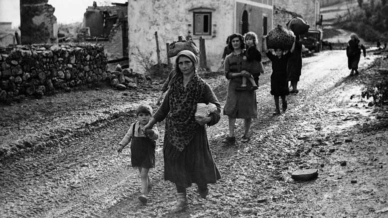 O sul da It&aacute;lia foi uma das regi&otilde;es mais afetadas pela pobreza do p&oacute;s-guerra