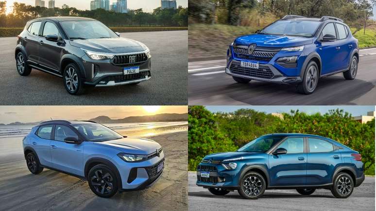 Fiat Pulse, Renault Kardian, Volkswagen Tera e Citroën Basalt: versões turbinadas