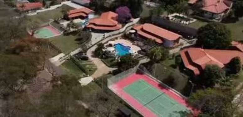 One of Raul Gil's five houses in the luxury condominium in Itu, San Paolo