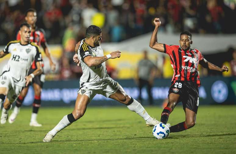 Hulk n&atilde;o conseguiu superar a retranca baiana &ndash;