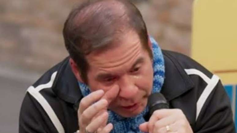 Leandro Hassum falls to cry when he recalls the arrest of his mafia father Leandro Hassum falls to cry when he recalls the arrest of his mafia father