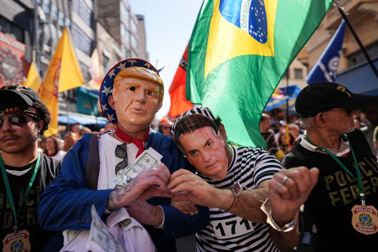 Press&otilde;es de Trump sobre o STF n&atilde;o conseguiram conter julgamento