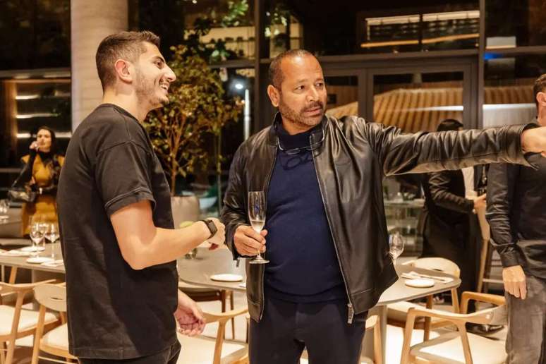 Abdullah Binghatti em jantar no Brasil &ndash;