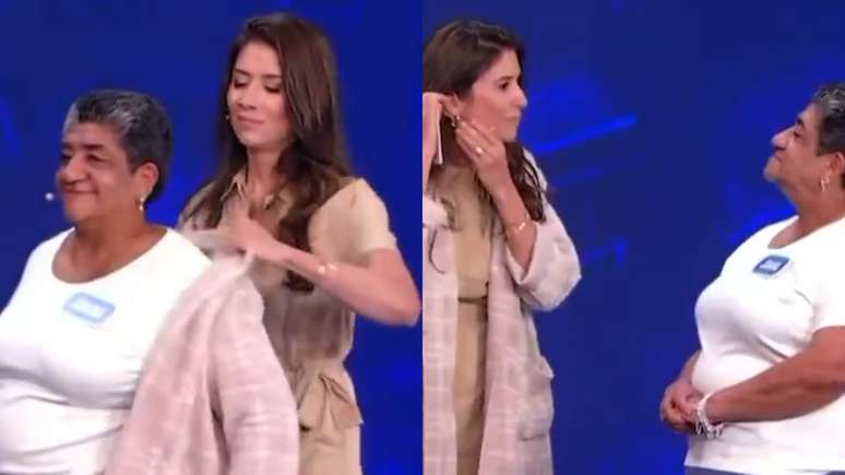 Rebeca Abravanel acts to help the elderly on the wheel and delights the web: “very special” Rebeca Abravanel acts to help the elderly on the wheel and delights the web: “very special”