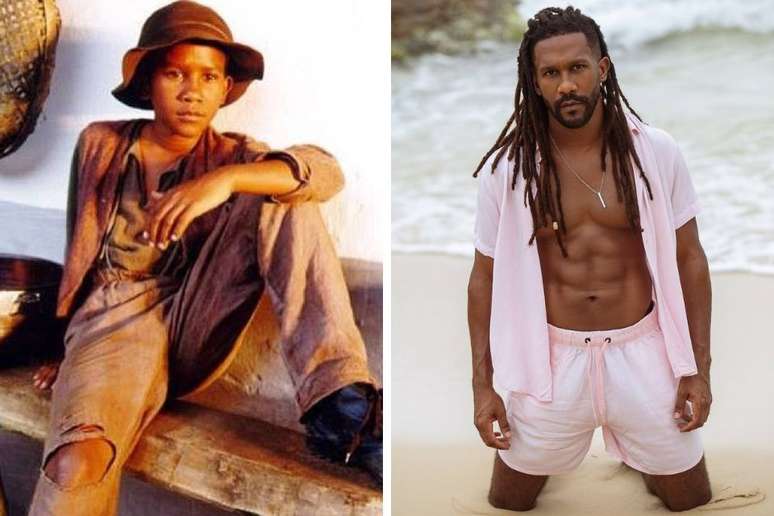 Andr&eacute; como 'Tiziu' em Terra Nostra (1999)