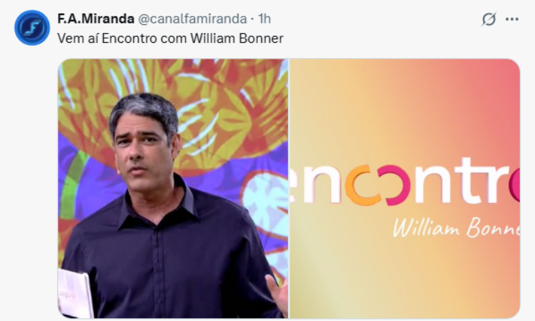 “My good night will not be the same”: web reacts to the announcement of the Bonner’s departure by Jornal Nacional “My good night will not be the same”: web reacts to the announcement of the Bonner’s departure by Jornal Nacional