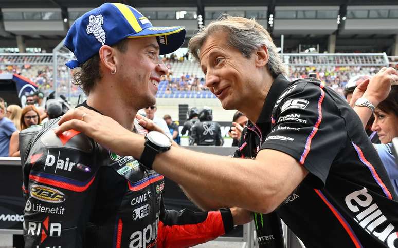 Aposta certeira: Rivola acreditou em Bezzecchi, e hoje o italiano carrega a Aprilia