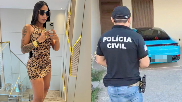 Influenciadora Karol Digital, presa pela Polícia do Tocantins, é suspeita de chefiar esquema de jogos ilegais