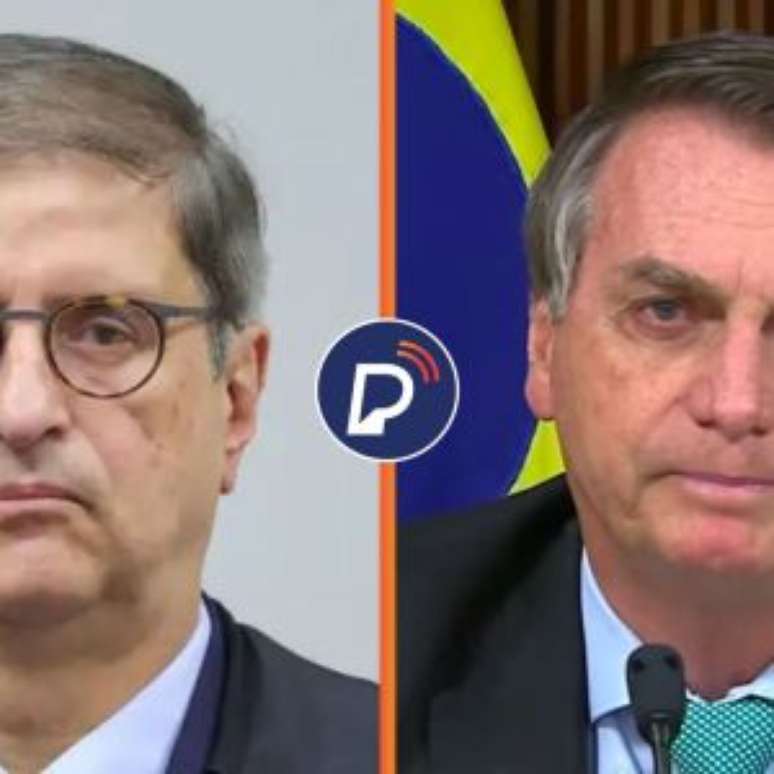 Paulo Gonet e Jair Bolsonaro.