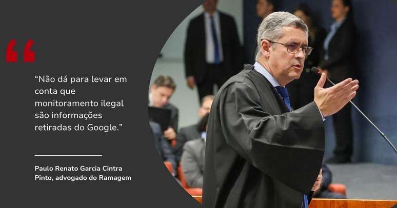Paulo Renato Garcia Cintra Pinto, que defende o deputado Alexandre Ramagem (PL-RJ)