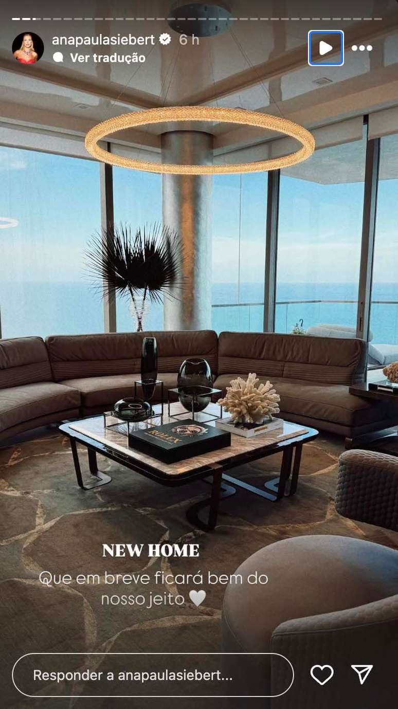 Post Ana Paula Siebert (Reprodu&ccedil;&atilde;o/Instagram)
