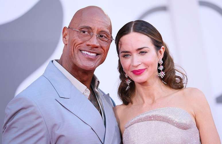 Johnson e Emily Blunt j&aacute; trabalharam juntos em outro filme