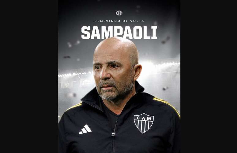 Sampaoli chega para a sua segunda passagem no Galo &ndash;