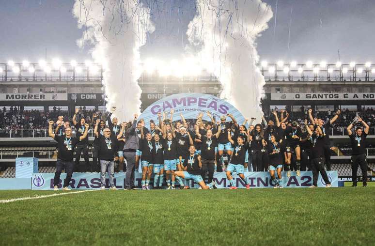 Santos foi campe&atilde;o do Brasileir&atilde;o Feminino S&eacute;rie A2 &ndash;
