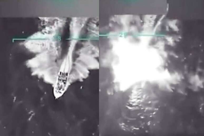 Vídeo mostra ataque contra navio venezuelano