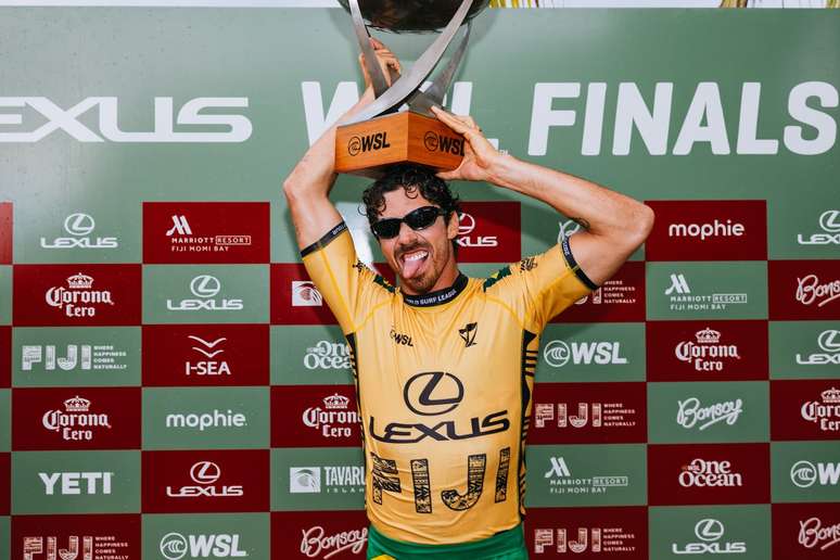 Yago Dora returns the WSL world title in Brazil and expands the mastery of the Brazilian storm