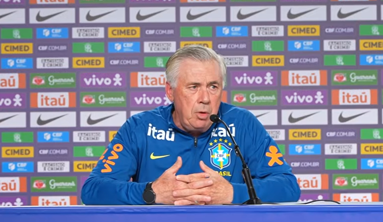 Carlo Ancelotti explica Neymar de fora da Seleção