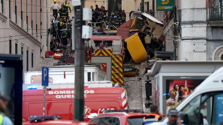 Portugal investigates an accident with a cable car of the Gloria elevator; There are no Brazilians among the victims