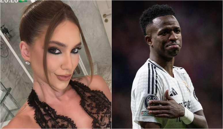 Virginia encontrou Vini Jr. na Espanha