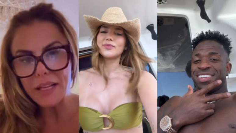 Approved? Poliana has an unexpected reaction after Virginia and Vini Jr’s alleged journey