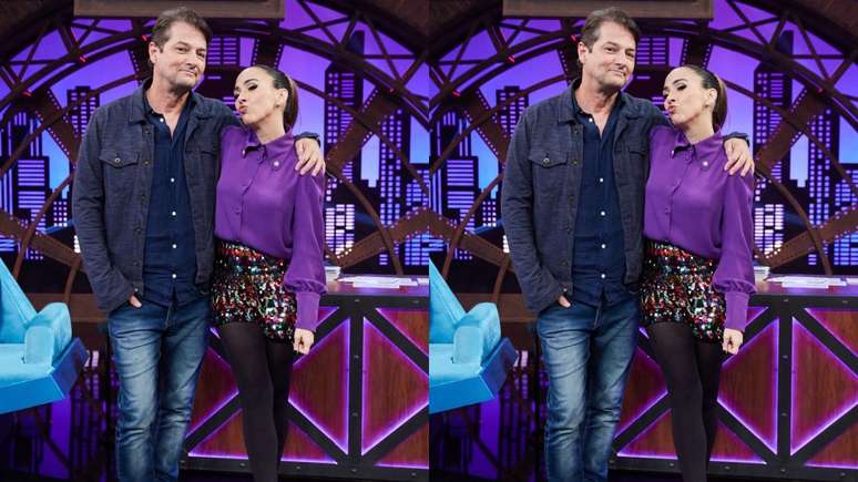 Marcelo Serrado foge de pergunta comprometedora no Lady Night