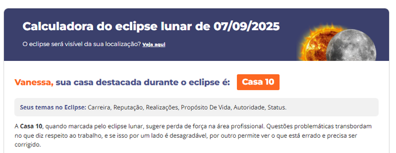 calculadora de eclipse personare