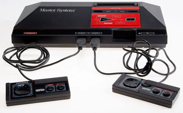 Master System foi lan&ccedil;ado oficialmente no Brasil pela Tectoy em setembro de 1989