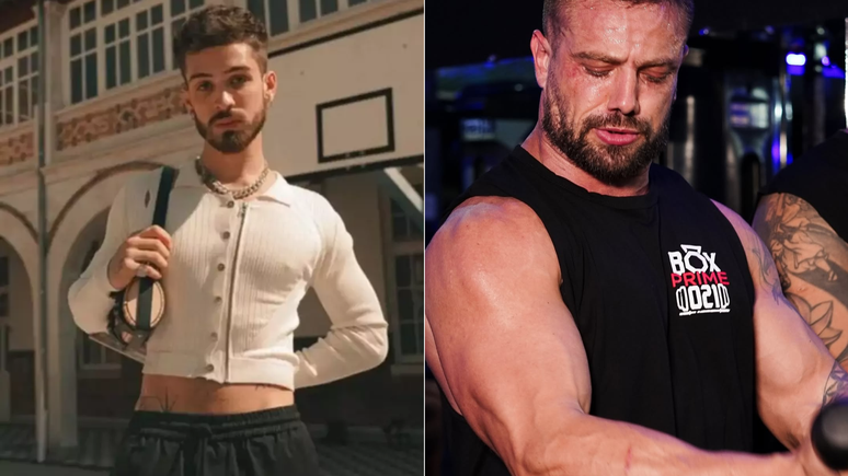 Cropped usado por João Guilherme foi alvo de comentário homofóbico feito por Nego Di e endossado por Rafael Cardoso