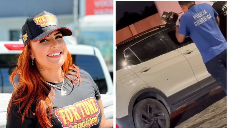 Influenciadora é atacada a tiros pelo ex