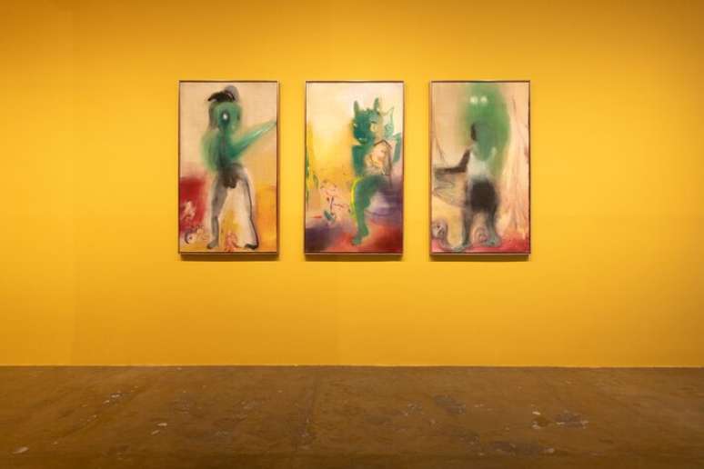 Obras de Leiko Ikemura na 36&ordf; Bienal de S&atilde;o Paulo.