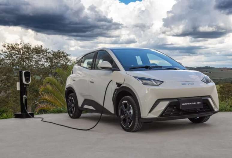 BYD Dolphin Mini &eacute; o el&eacute;trico mais vendido do Brasil e ocupa o 7&deg; lugar no ranking dos hatches