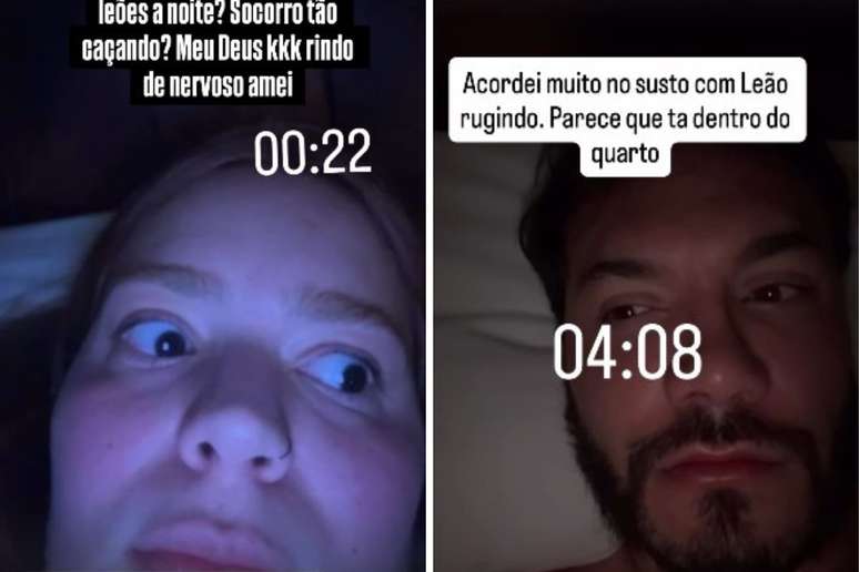 Viih Tube e Eliezer temem rugidos em savana africana