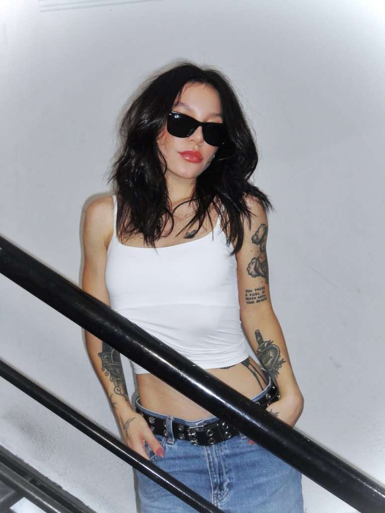 Priscilla volta a ser morena