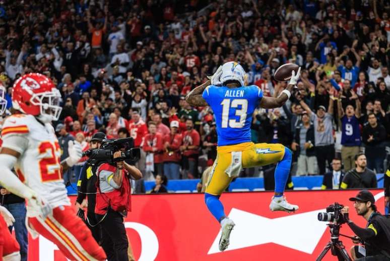 The chargers dominated the chiefs offensively during the NFL match in San Paolo.