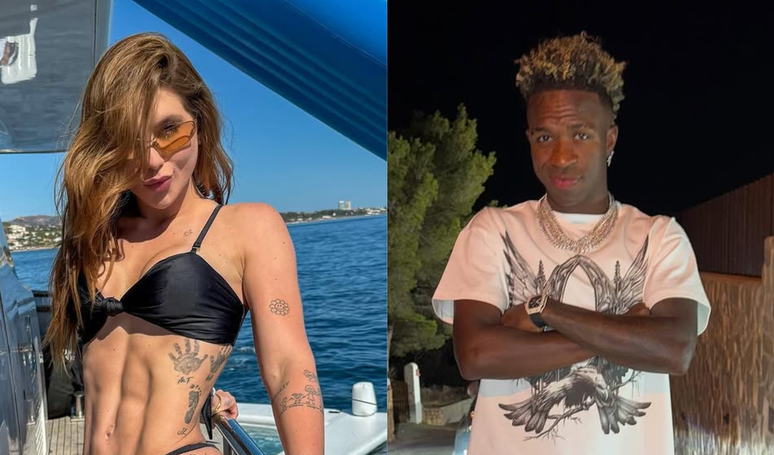 Together! Vini Jr. helps to confirm the suspicion of the relationship with Virginia Fonseca after leaving the “detail” loss in the photo